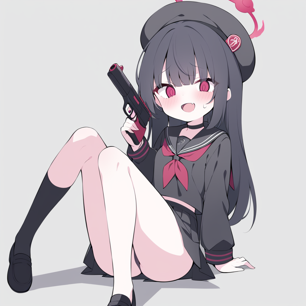 銃を持つハル